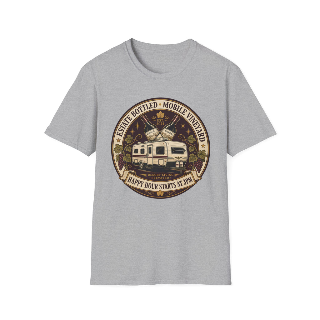 Estate Bottled Mobile Vinyard T-Shirt