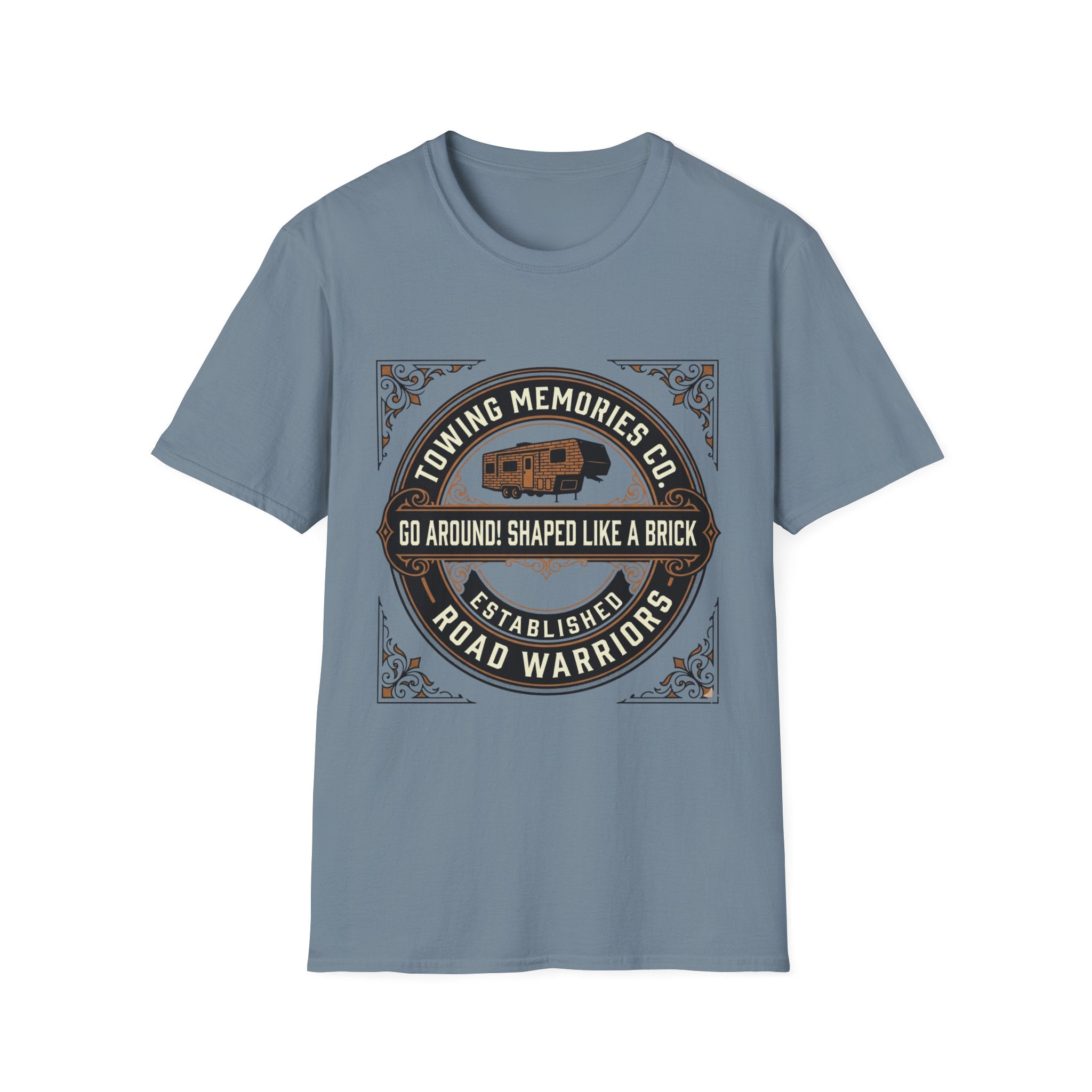 Go Around Shaped Like A Brick T-Shirt