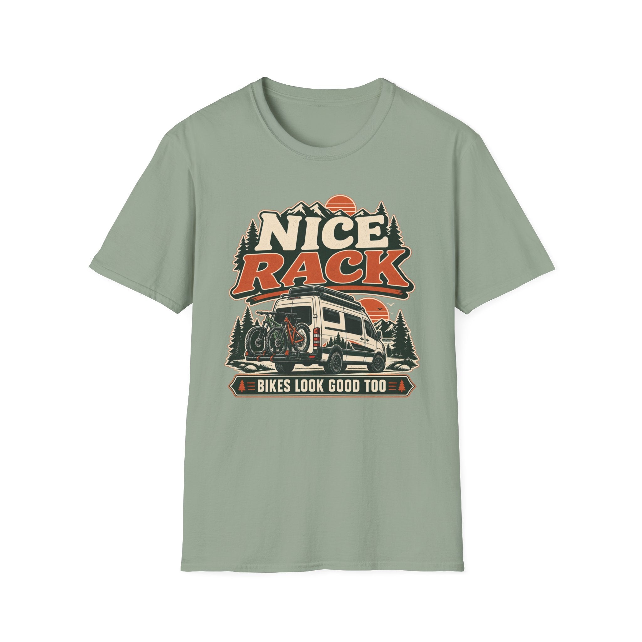 Nice Rack - Bikes Look Good Too T-Shirt
