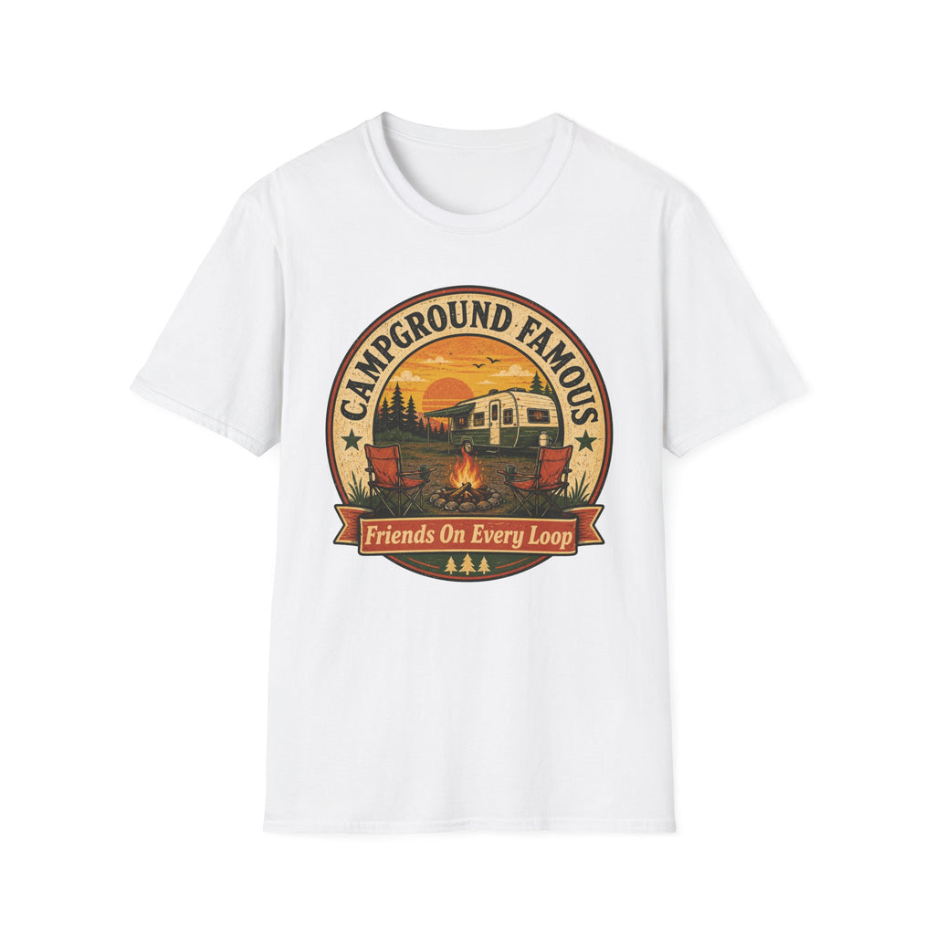 Campground Famous - Friends On Every Loop T-Shirt