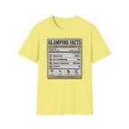 Glamping Facts Nutritional Label T-Shirt