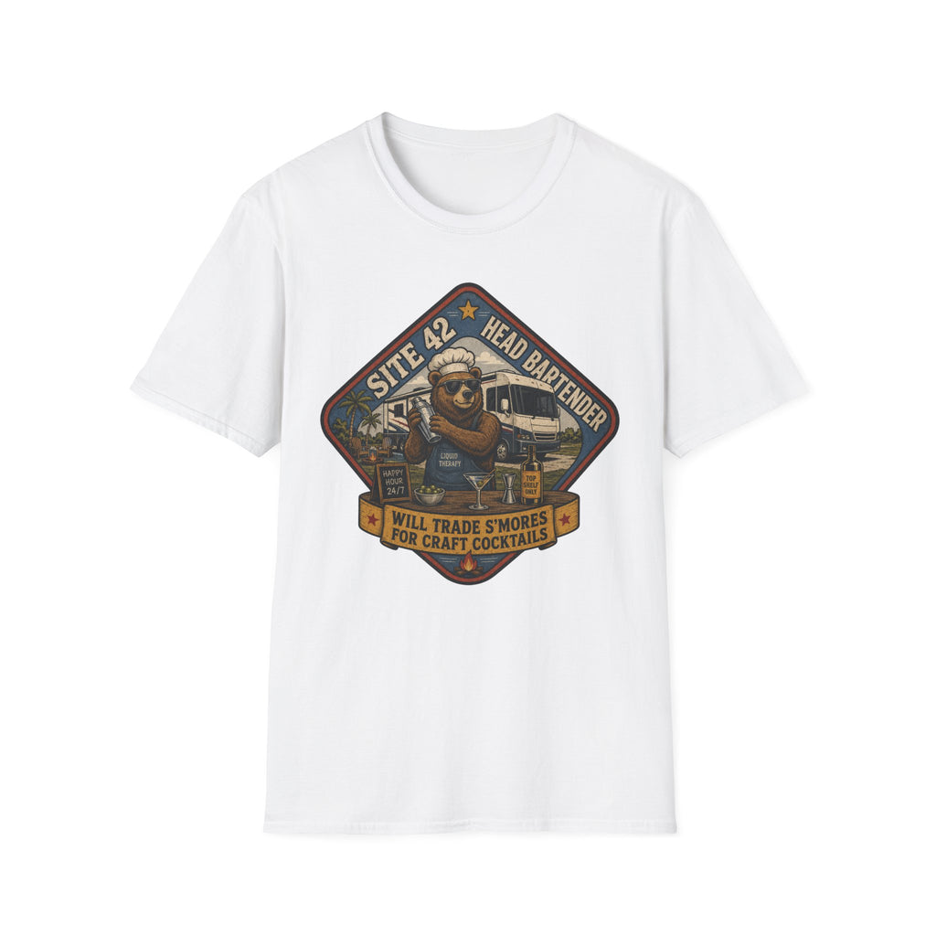 Site 42 - Head Bartender - Liquid Therapy T-Shirt