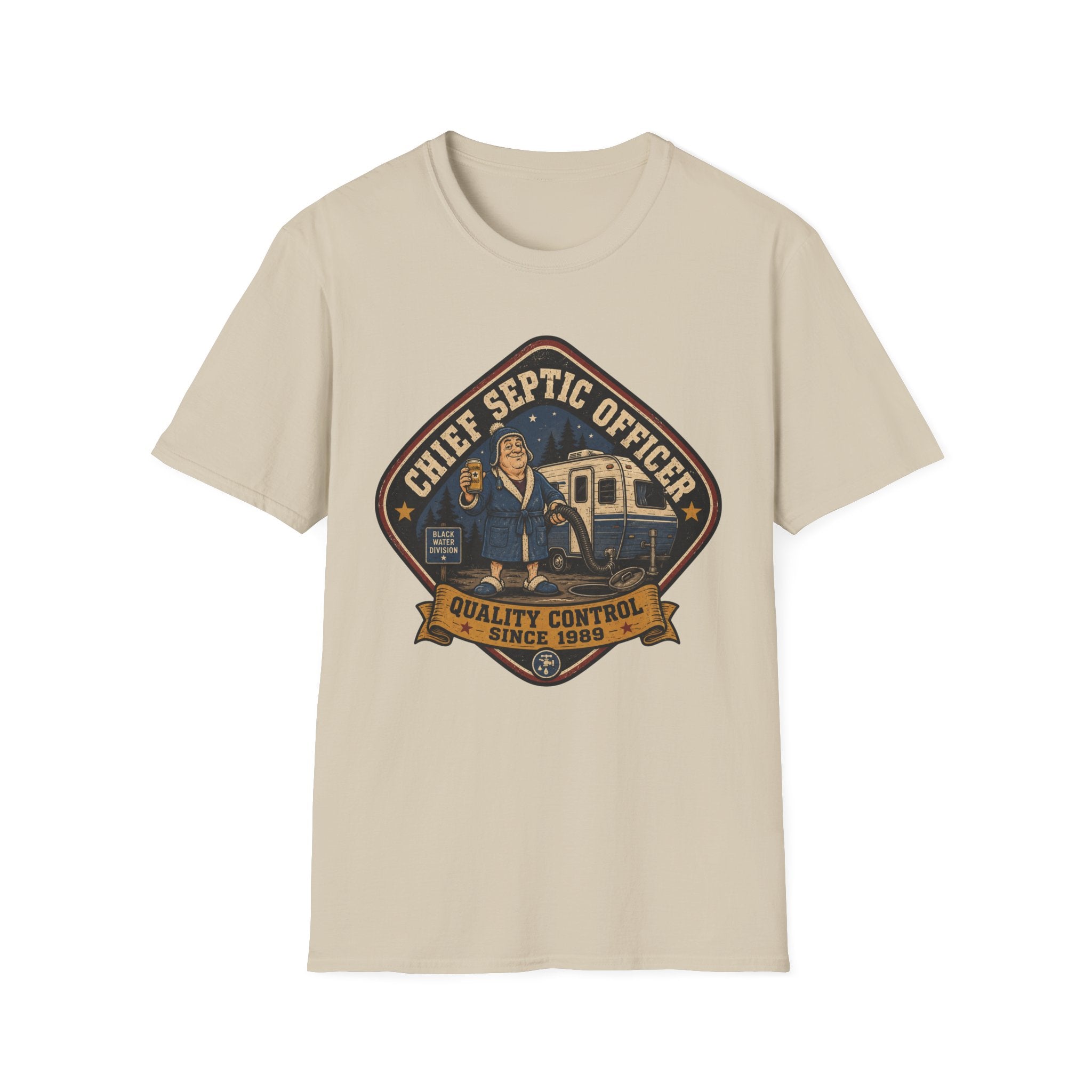 Chief Septic Officer - Quality Control Since 1989 T-Shirt