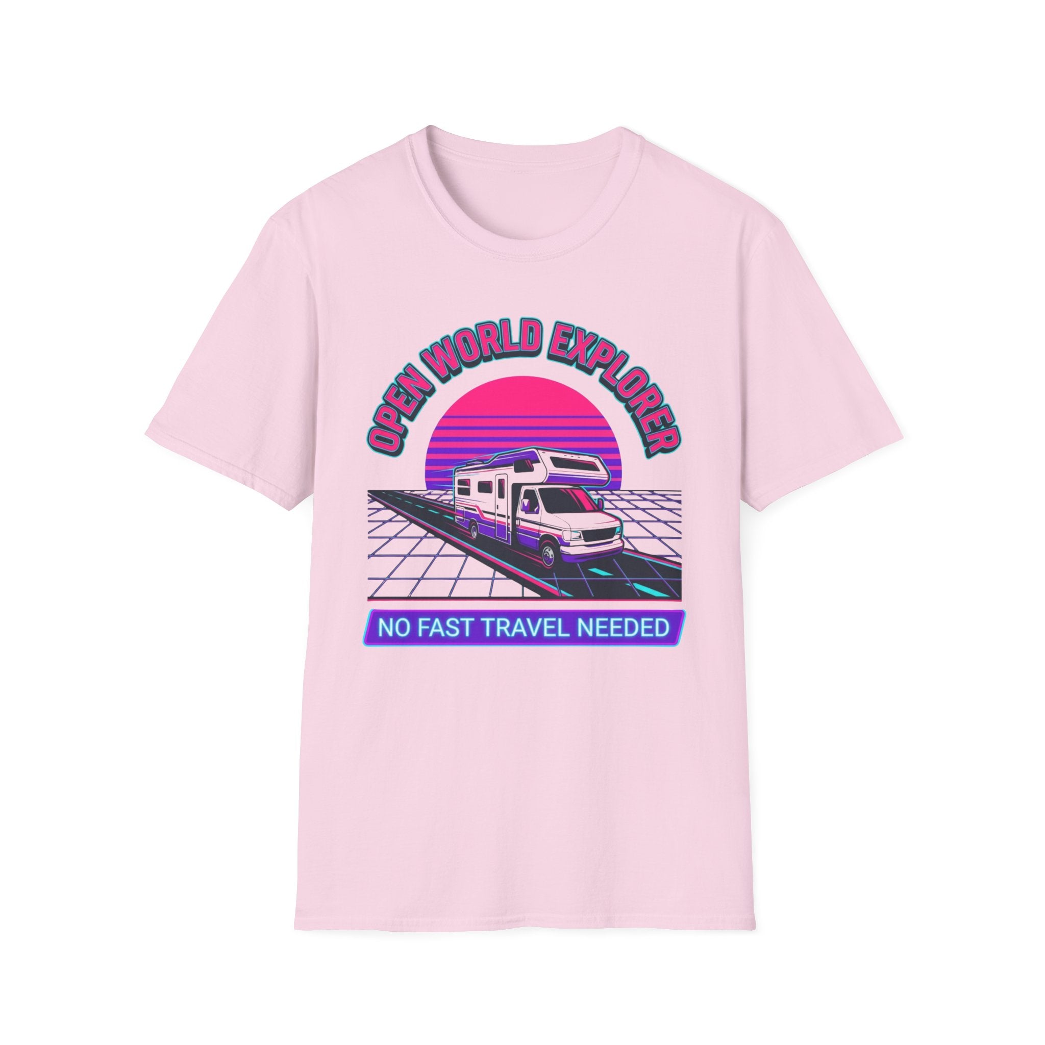Open World Explorer - No Fast Travel Needed T-Shirt