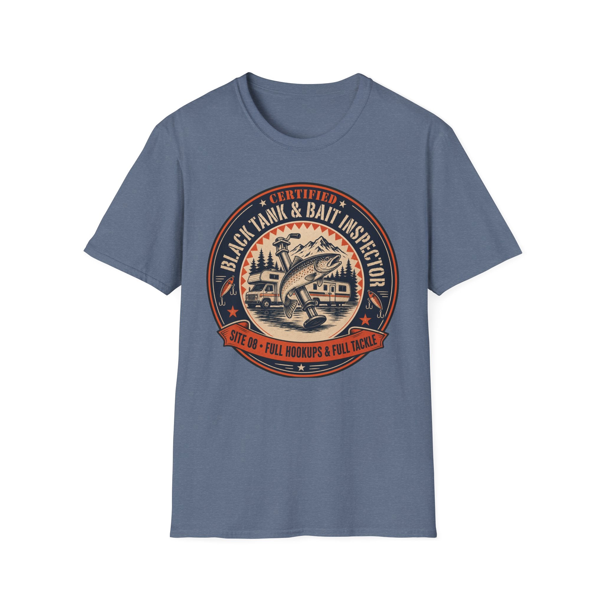 Certified Black Tank & Bait Inspector T-Shirt
