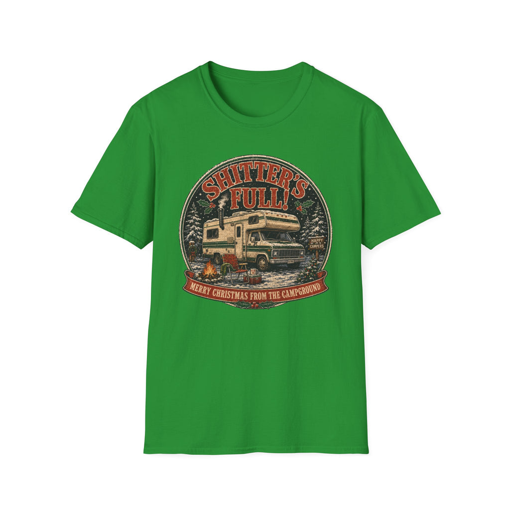 Shitters Full - Merry Xmas From The Campground T-Shirt