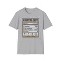 Glamping Facts Nutritional Label T-Shirt