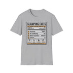 Glamping Facts Nutritional Label T-Shirt