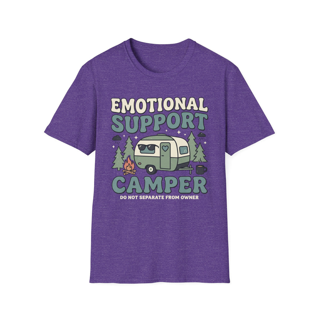 Emotional Support Camper Do Not Separate From Owner T-Shirt