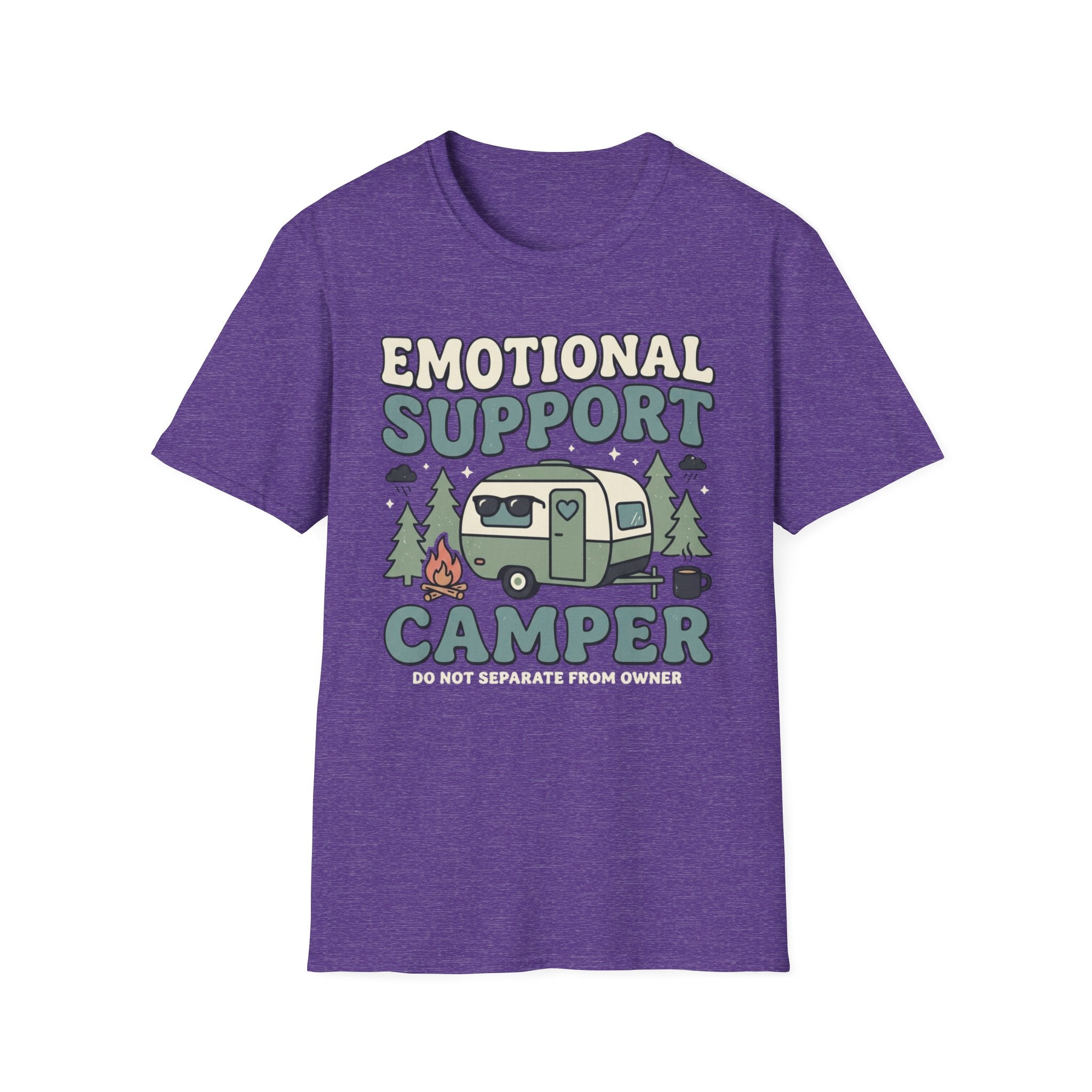 Emotional Support Camper Do Not Separate From Owner T-Shirt