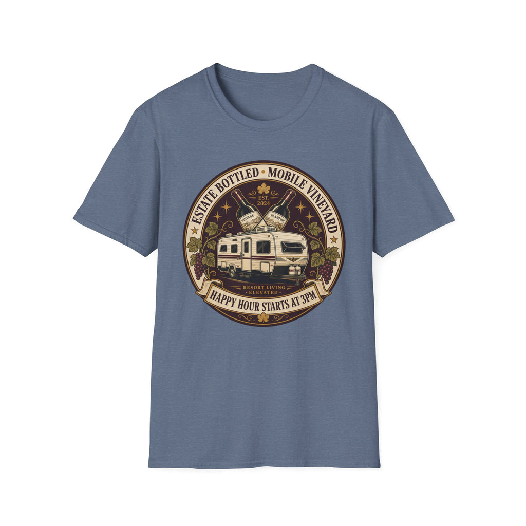 Estate Bottled Mobile Vinyard T-Shirt