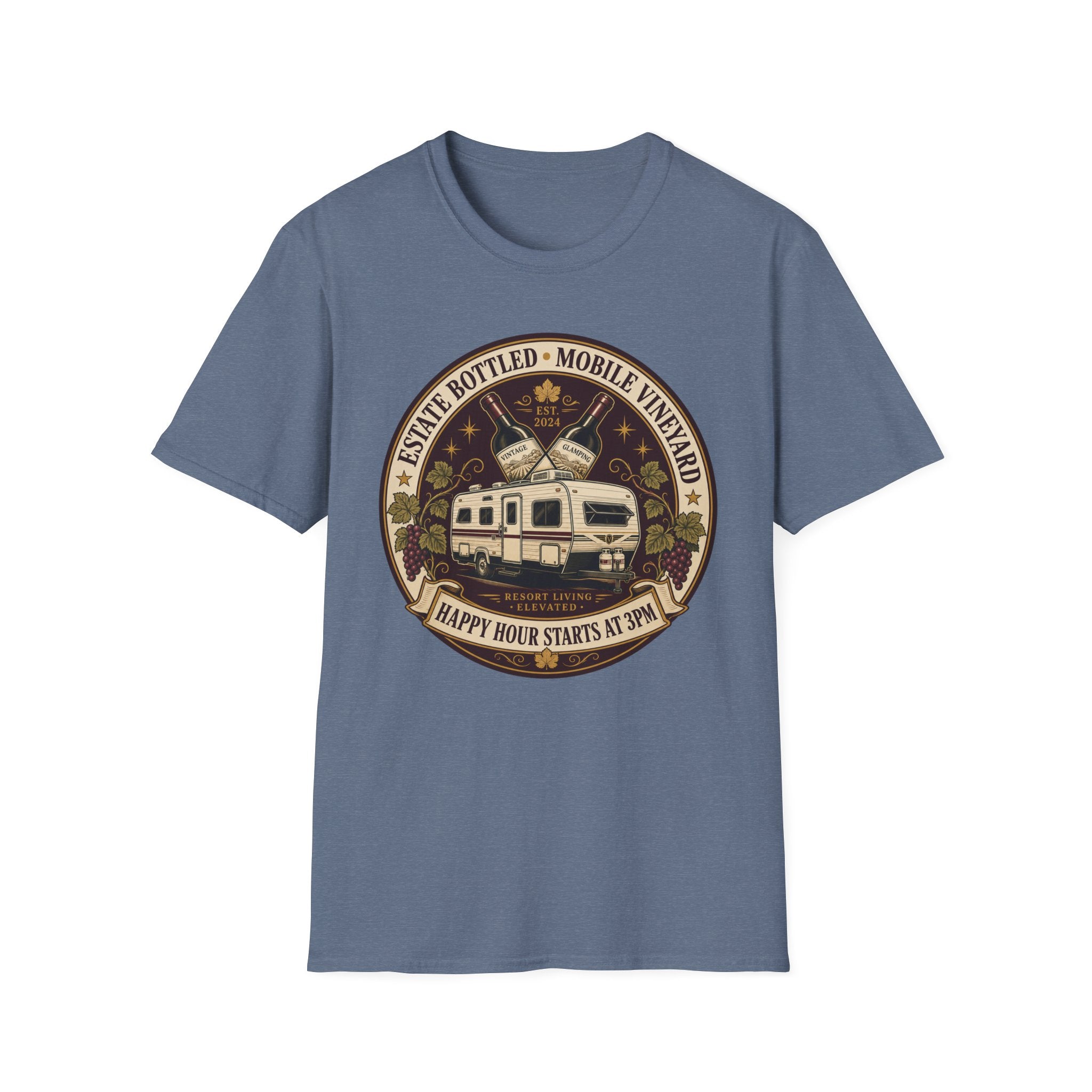 Estate Bottled Mobile Vinyard T-Shirt