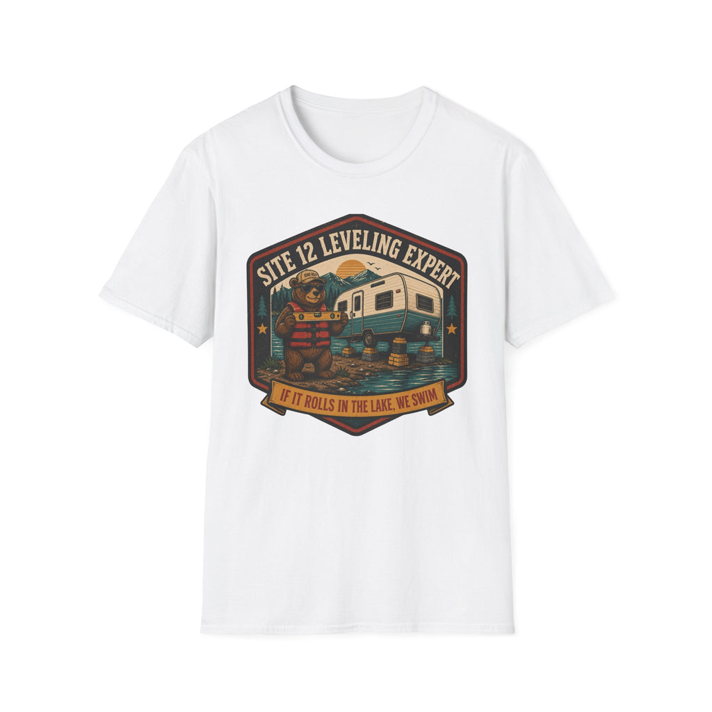 Leveling Expert - If It Rolls In The Lake, We Swim T-Shirt