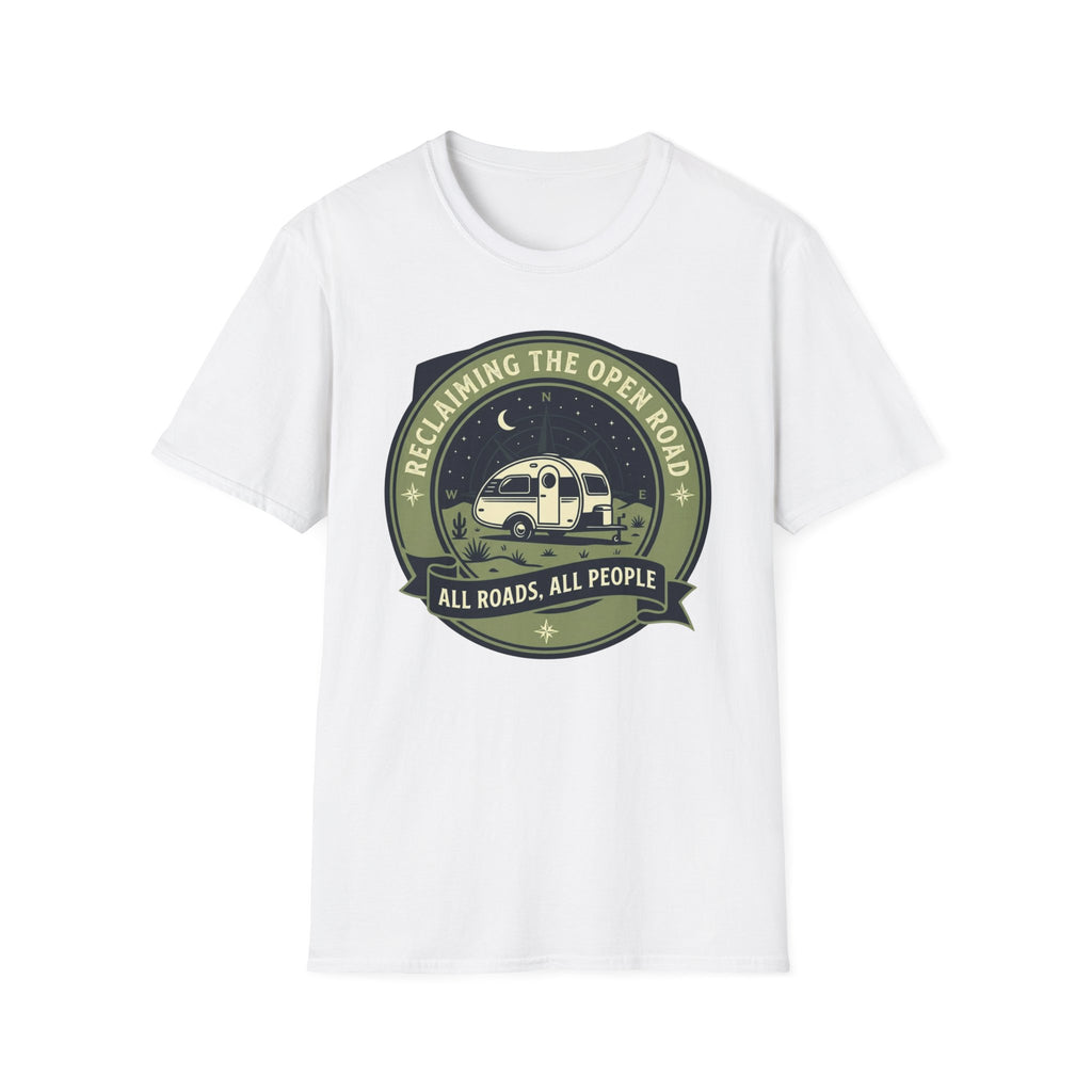 Reclaiming The Open Road - All Roads All People T-Shirt