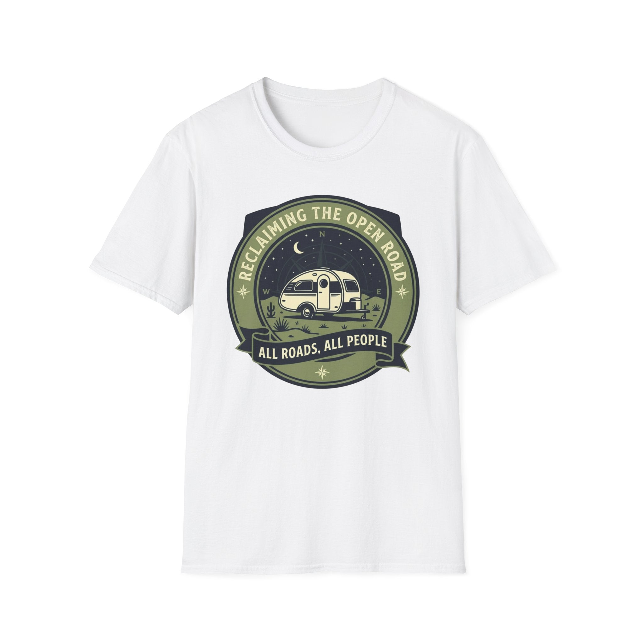 Reclaiming The Open Road - All Roads All People T-Shirt