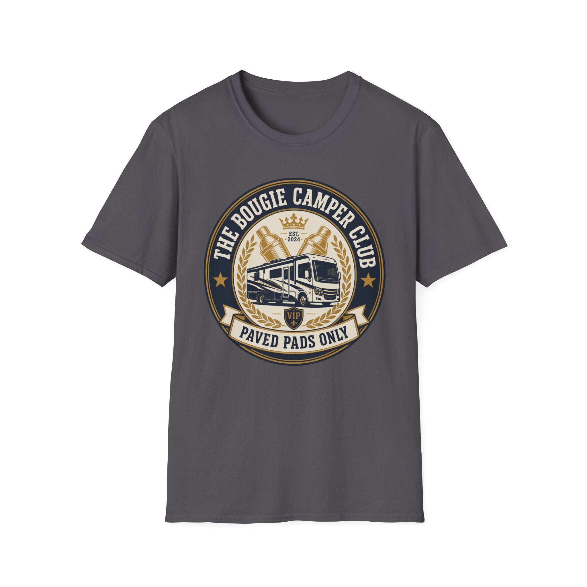 The Bougie Camper Club - Paved Pads Only T-Shirt