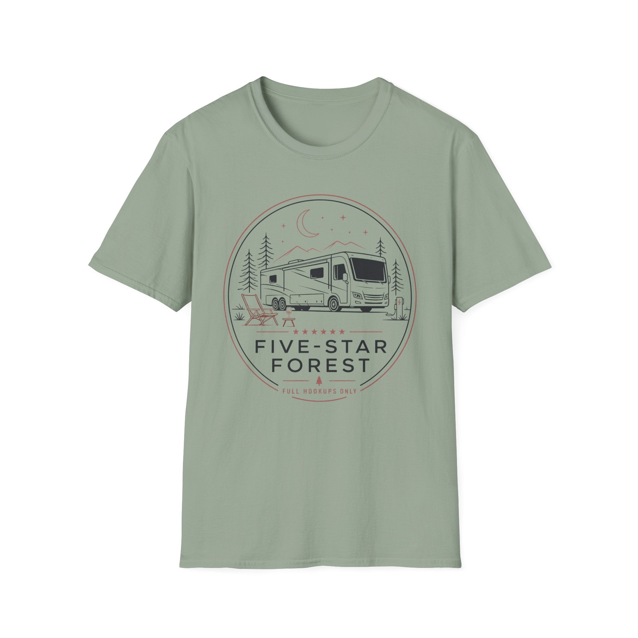 Five-Star Forest - Full Hookups Only T-Shirt