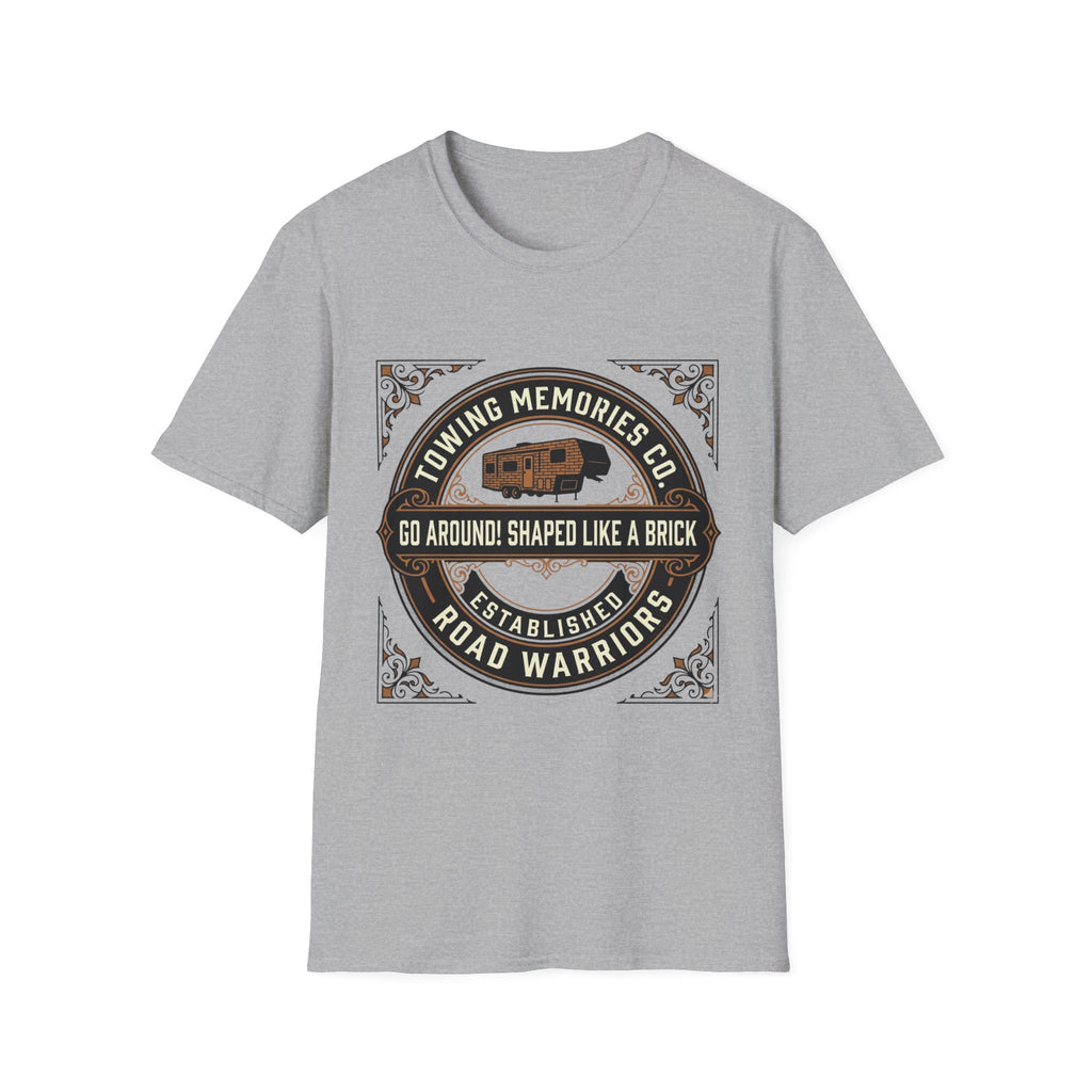 Go Around Shaped Like A Brick T-Shirt