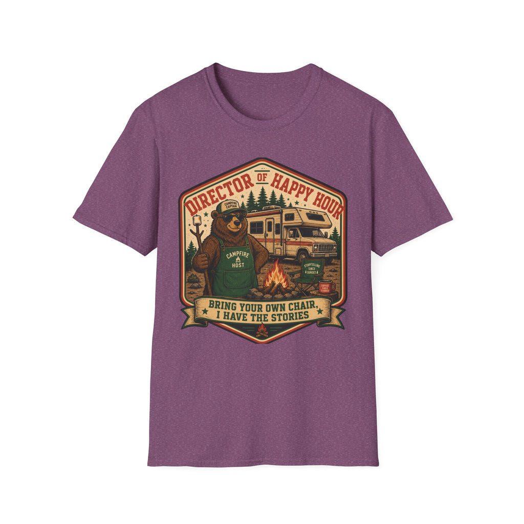 Director Of Happy Hour - Bring Your Own Chair - I Have Stories T-Shirt