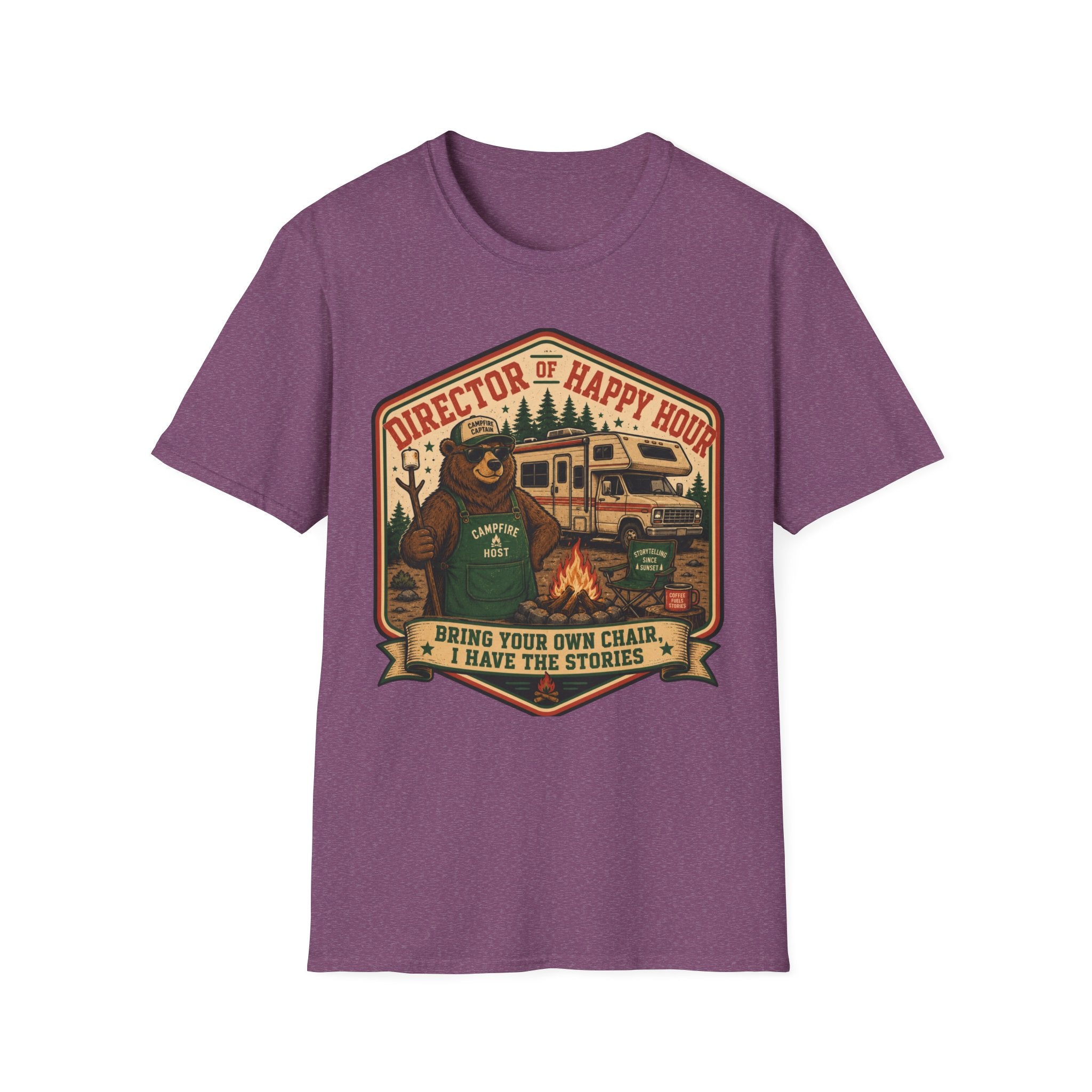 Director Of Happy Hour - Bring Your Own Chair - I Have Stories T-Shirt