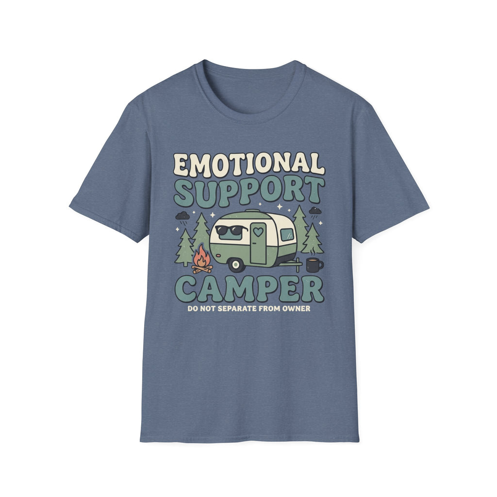 Emotional Support Camper Do Not Separate From Owner T-Shirt