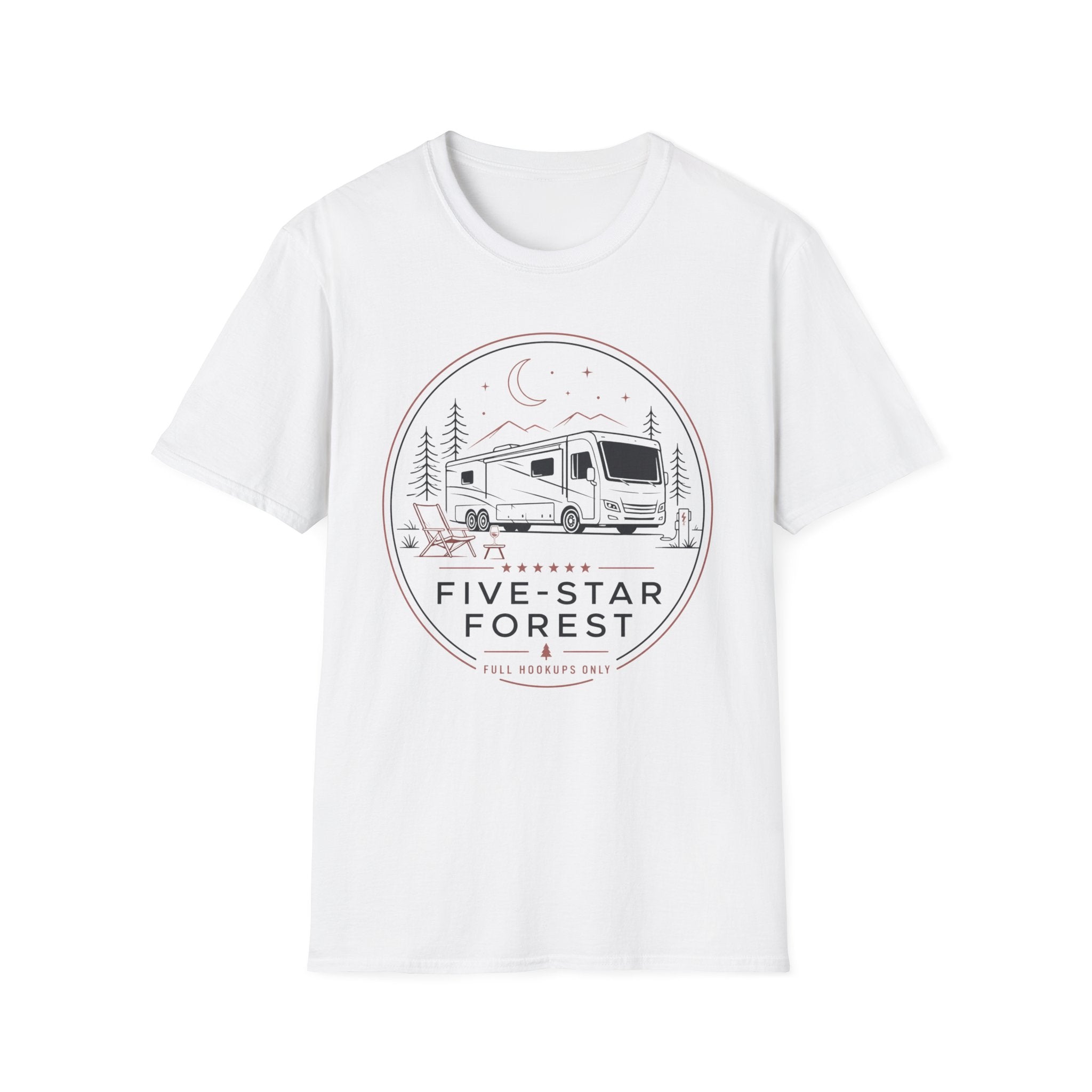 Five-Star Forest - Full Hookups Only T-Shirt