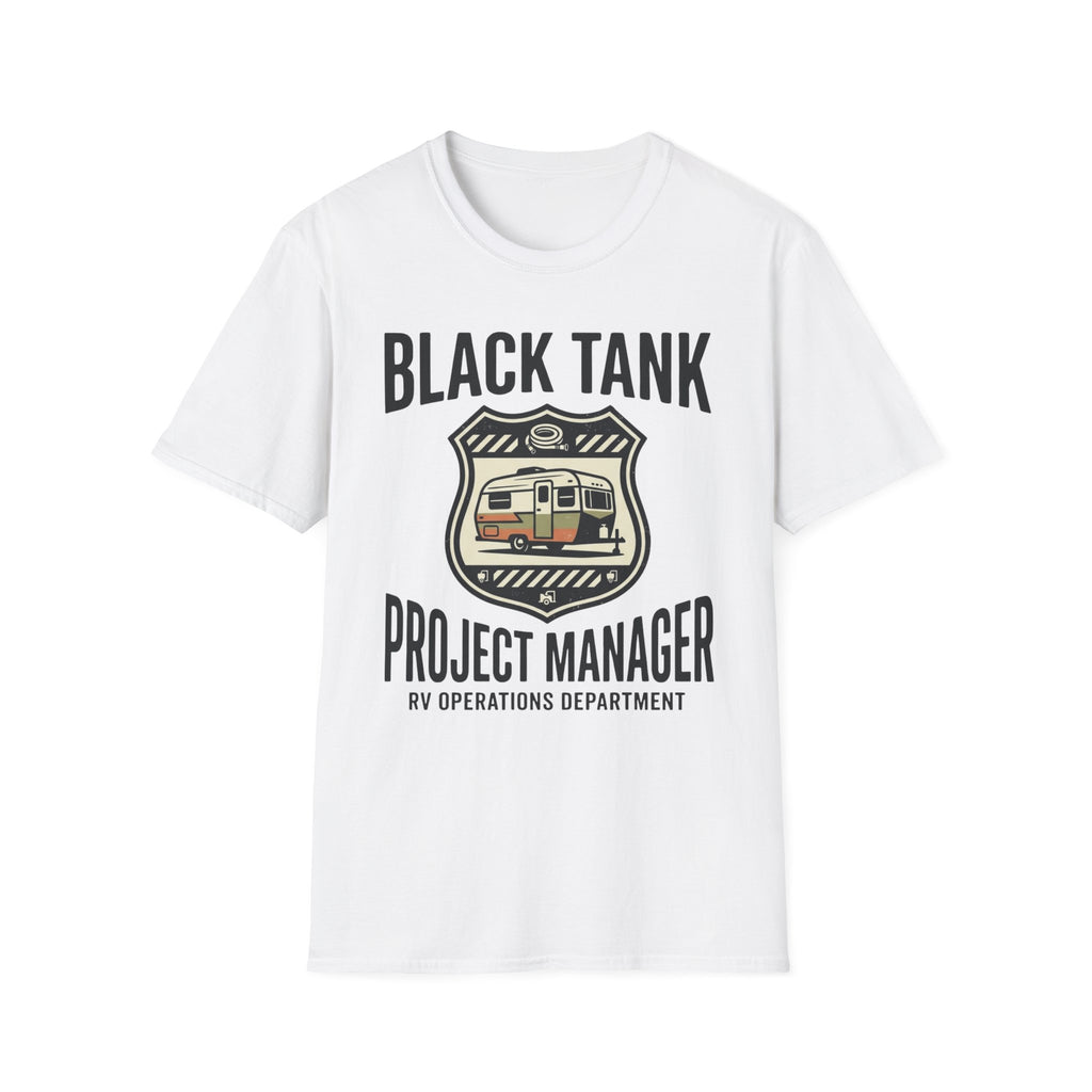 Black Tank Project Manager RV Operations Department T-Shirt