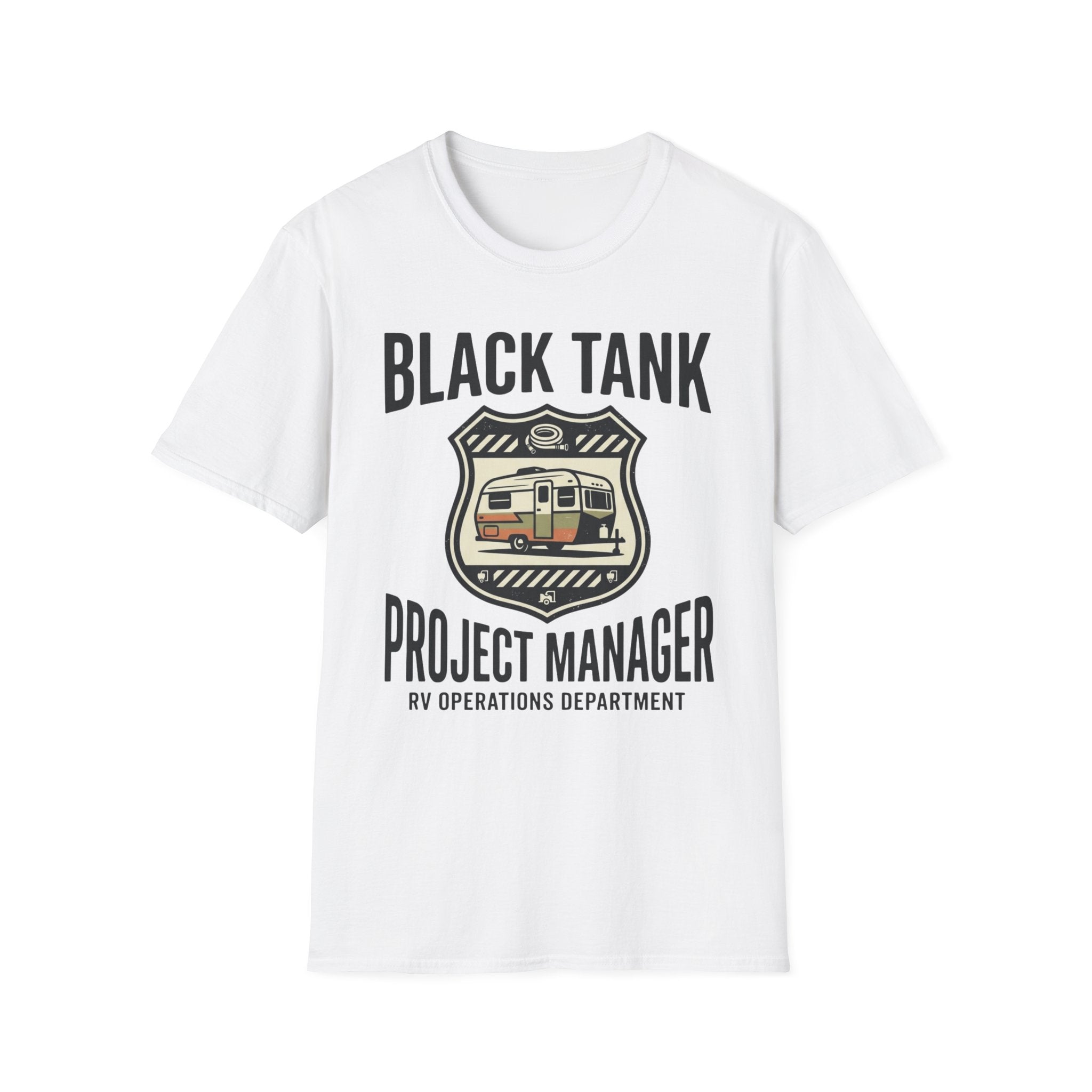 Black Tank Project Manager RV Operations Department T-Shirt