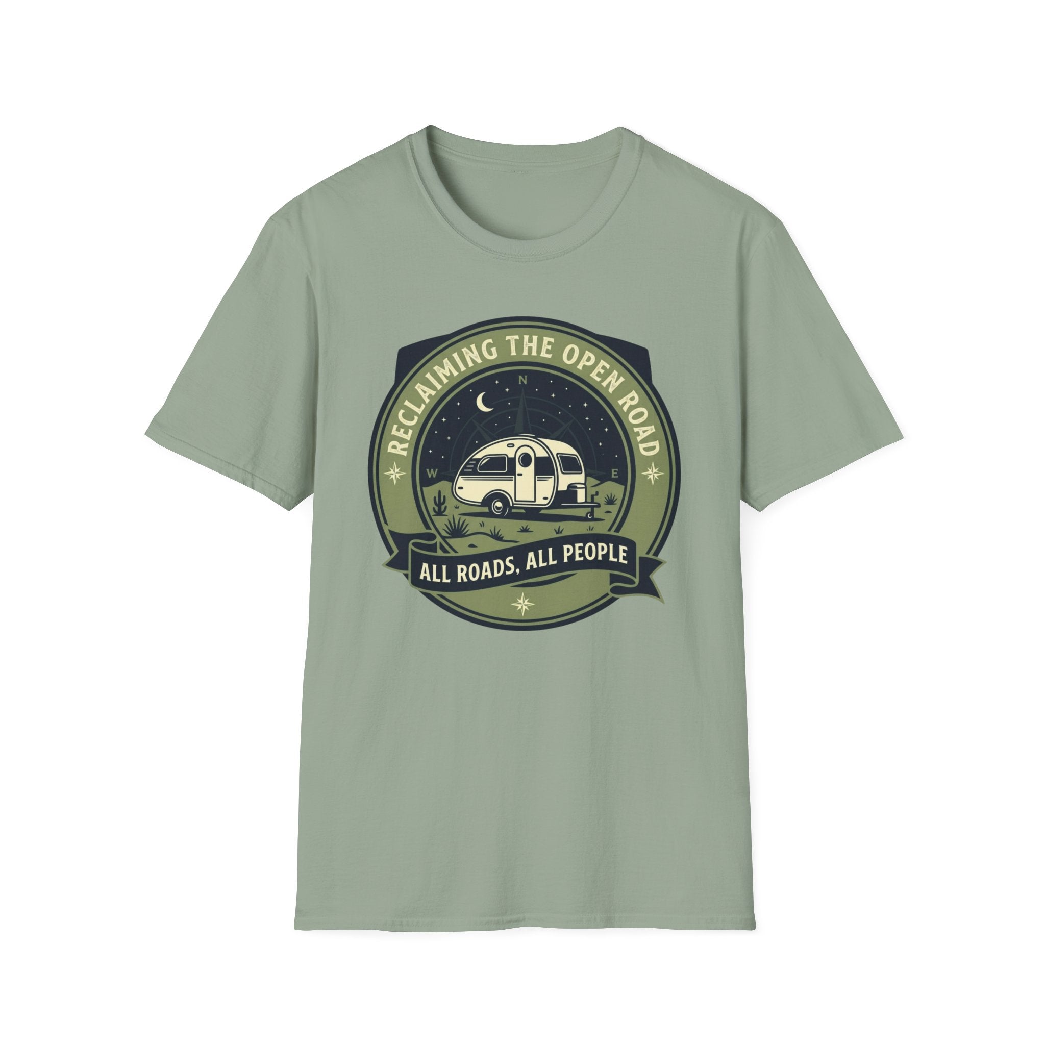 Reclaiming The Open Road - All Roads All People T-Shirt