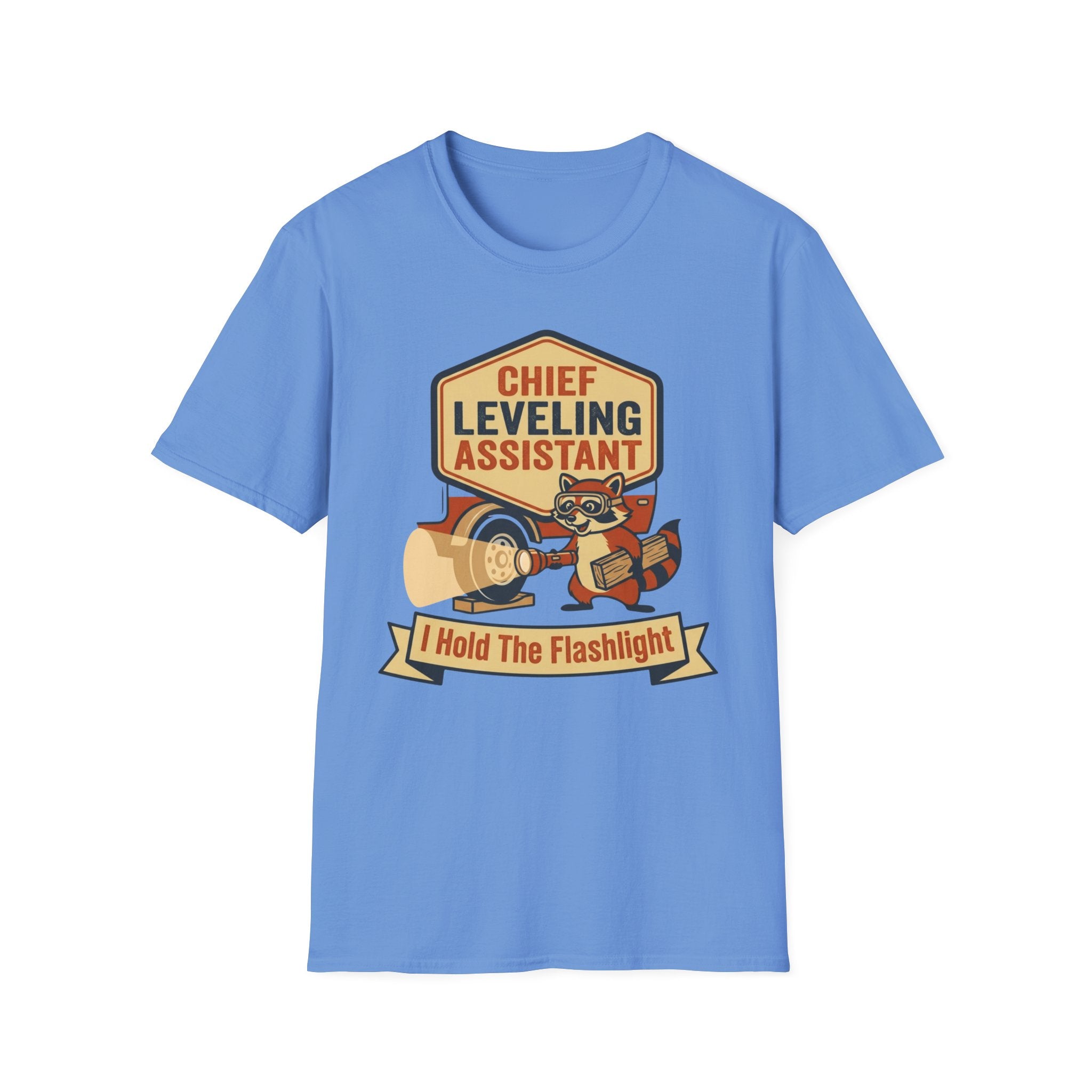 Chief Leveling Assistant - I Hold The Flashlight T-Shirt
