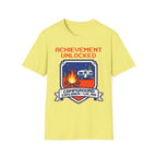 Achievement Unlocked - Campground Explorer - LVL 100 - 8-bit T-Shirt