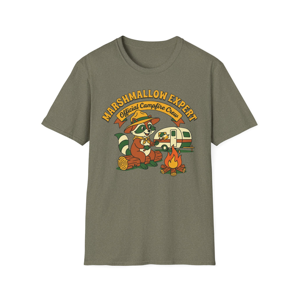 Marshmallow Expert - Official Campfire Crew T-Shirt