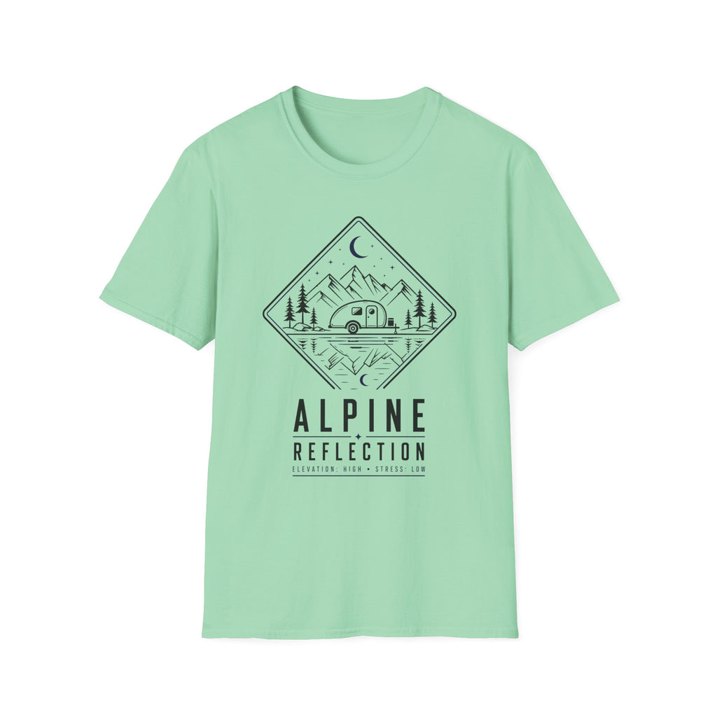 Alpine Reflection - Elevation High - Stress LowT-Shirt
