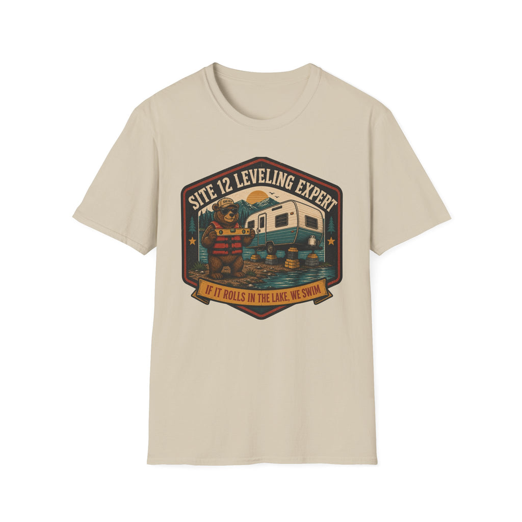 Leveling Expert - If It Rolls In The Lake, We Swim T-Shirt