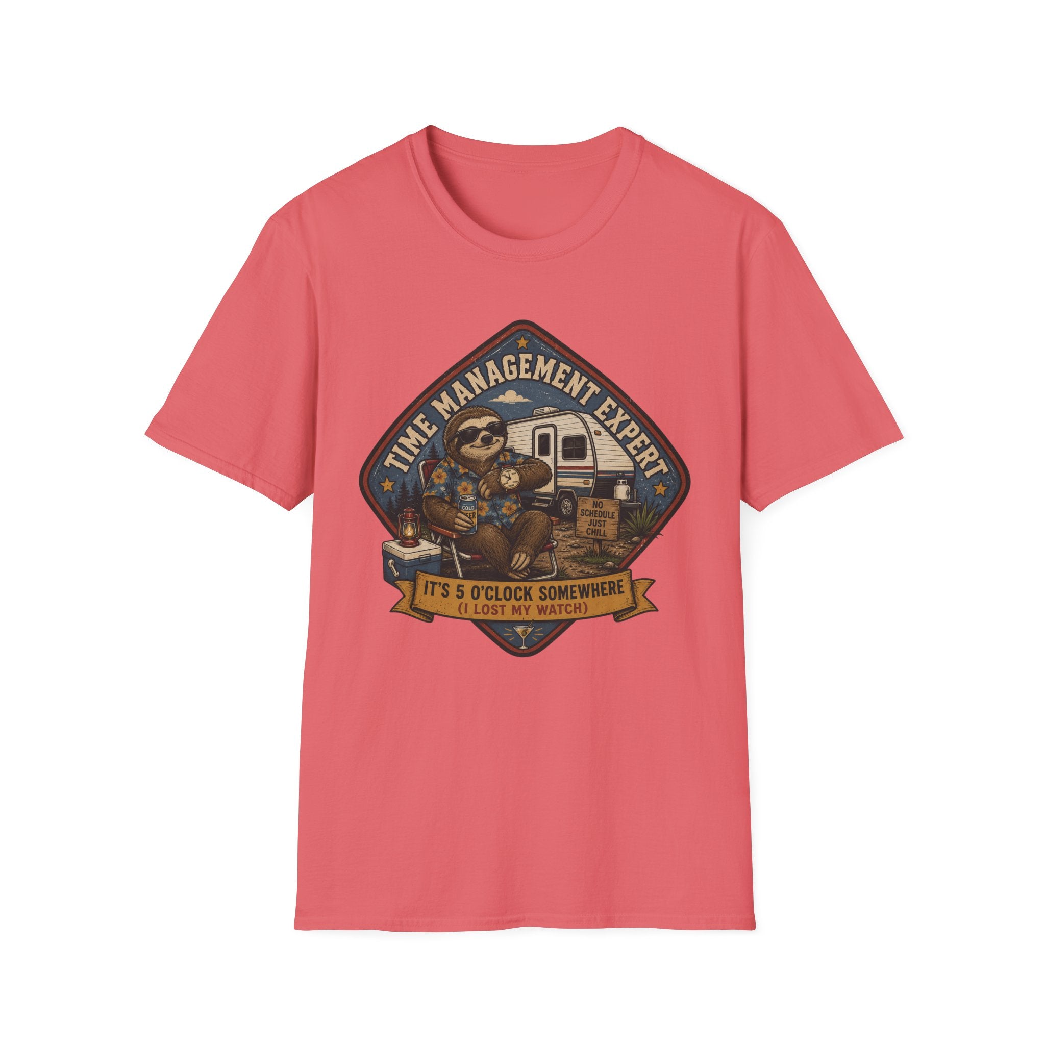 Time Management Expert - It's 5 O'Clock Somewhere T-Shirt