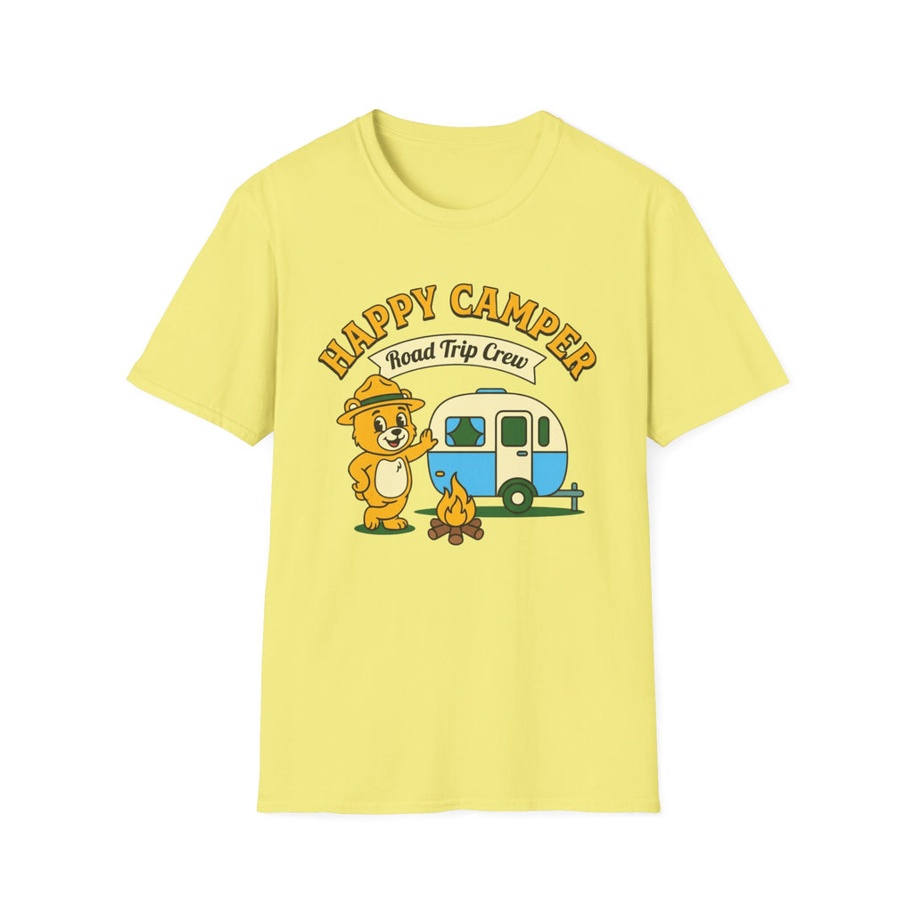 Happy Camper Road Trip Crew T-Shirt