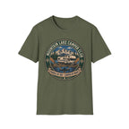 Mountain Lake Camper Club - Paddle By Day - Camper By Night T-Shirt