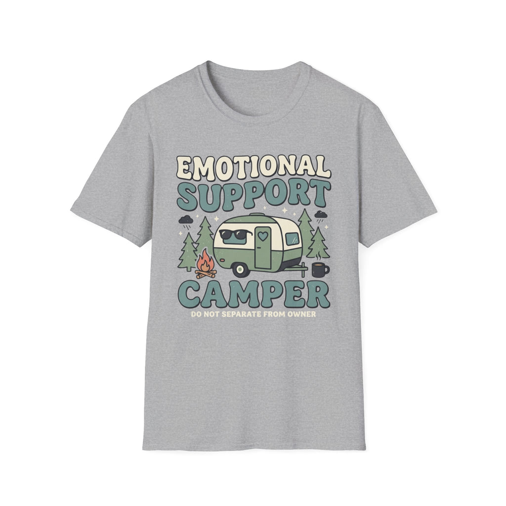 Emotional Support Camper Do Not Separate From Owner T-Shirt