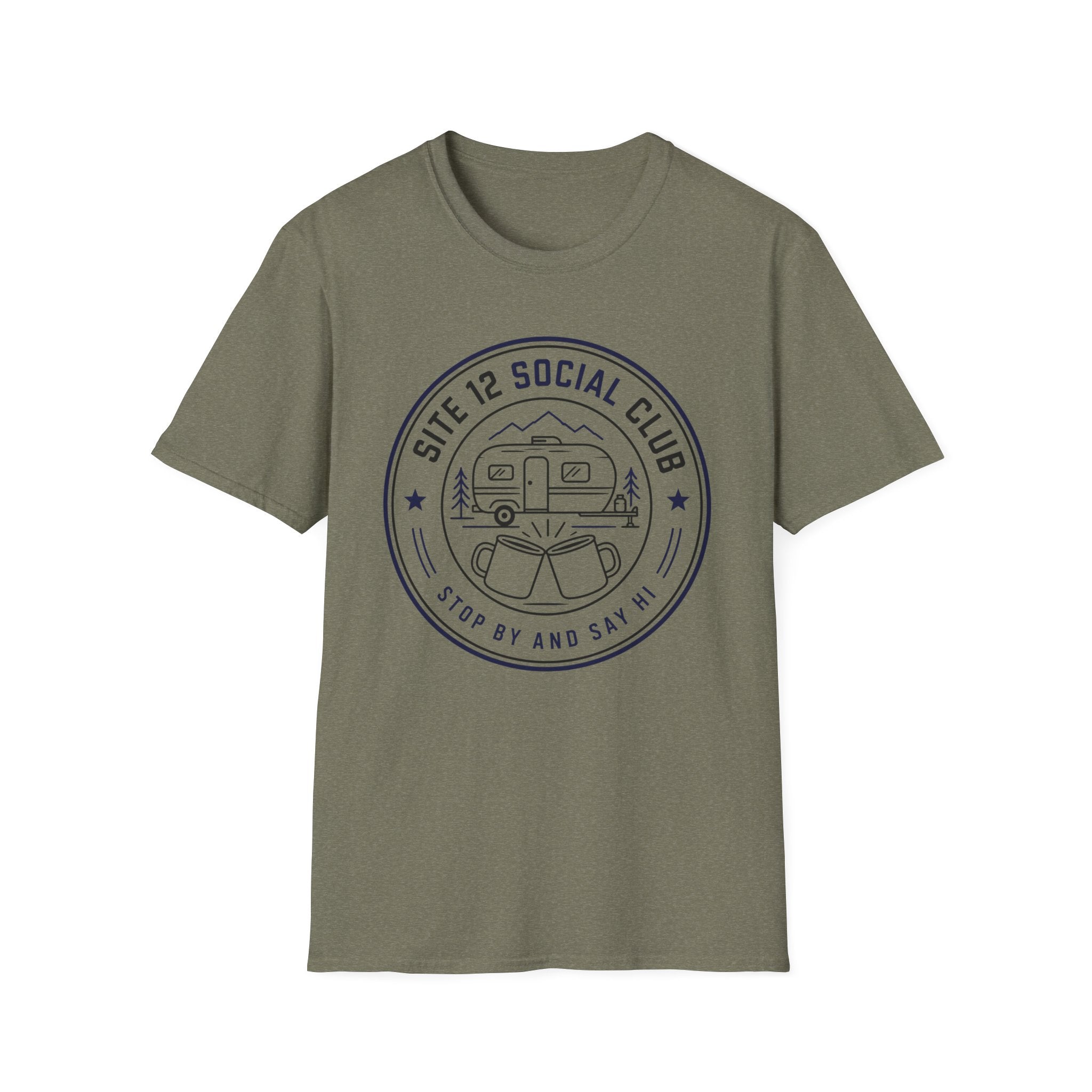 Site 12 Social Club - Stop By And Say Hi T-Shirt