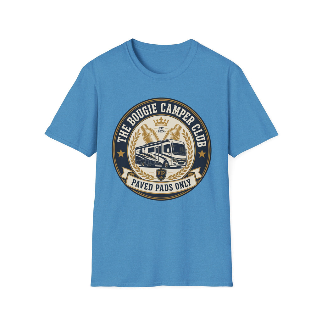The Bougie Camper Club - Paved Pads Only T-Shirt