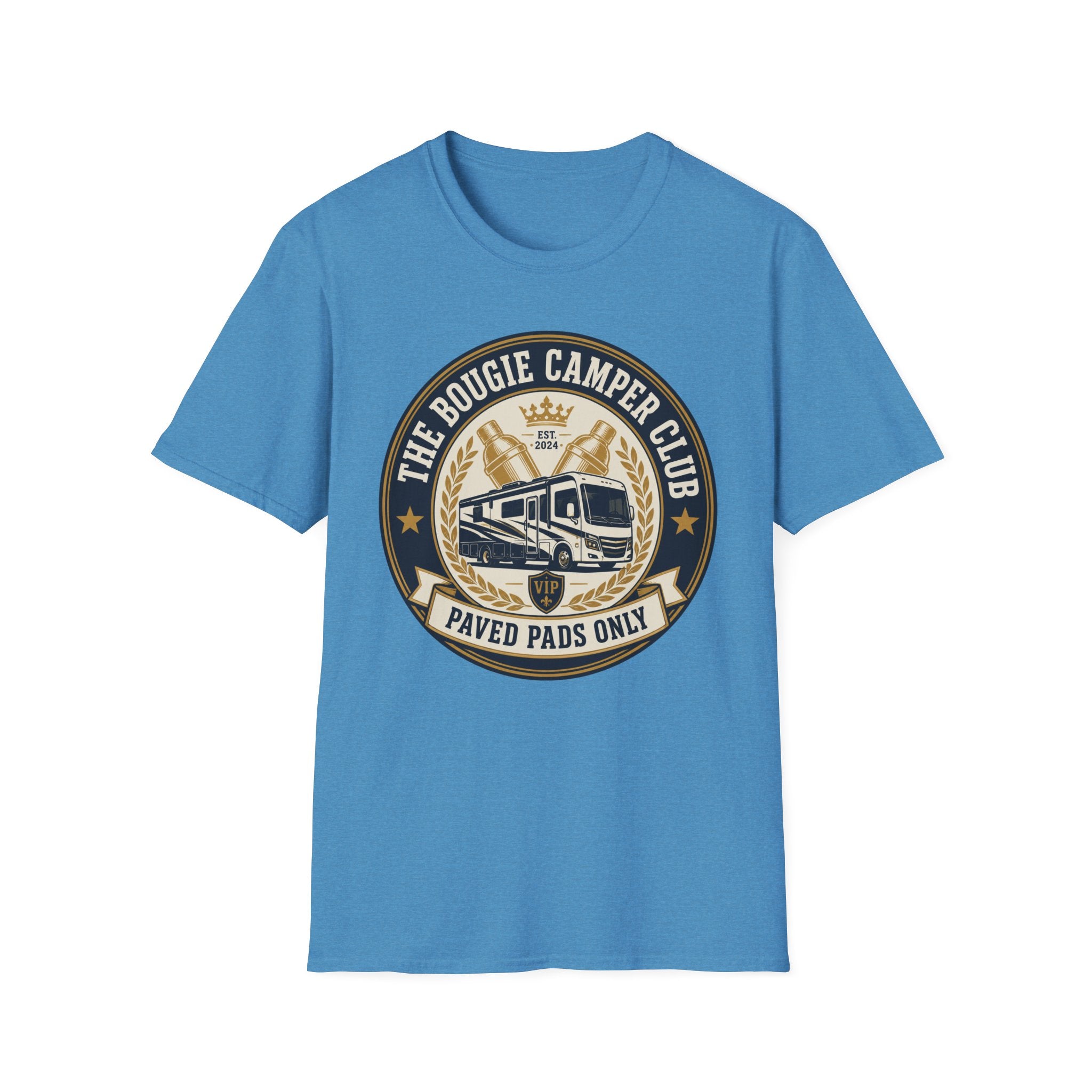 The Bougie Camper Club - Paved Pads Only T-Shirt