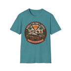 Mobile Tiki Bar & Lounge - Always 5 O'Clock On Wheels T-Shirt