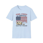 Stars, Stripes & Campsites Road Trip Freedom T-Shirt