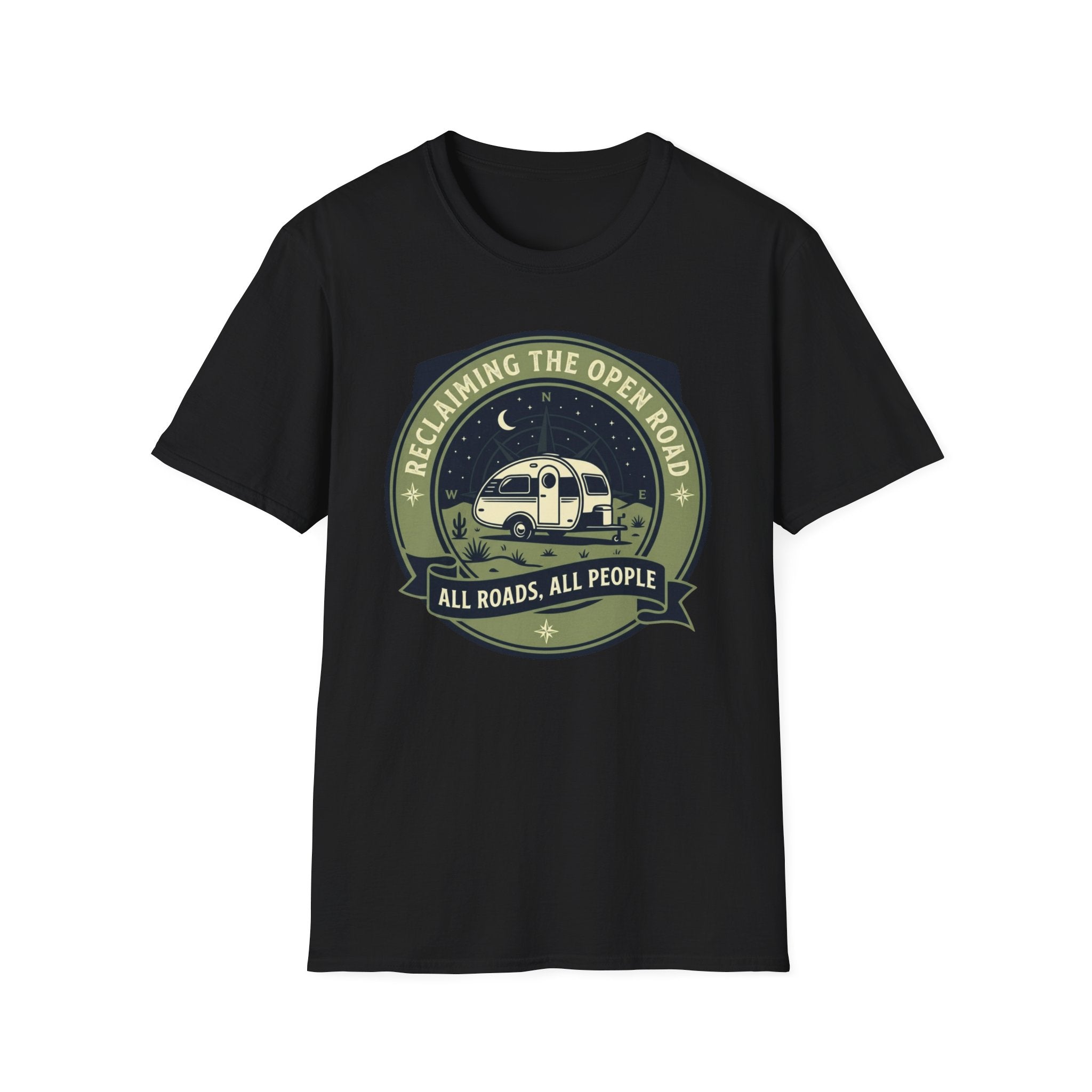Reclaiming The Open Road - All Roads All People T-Shirt