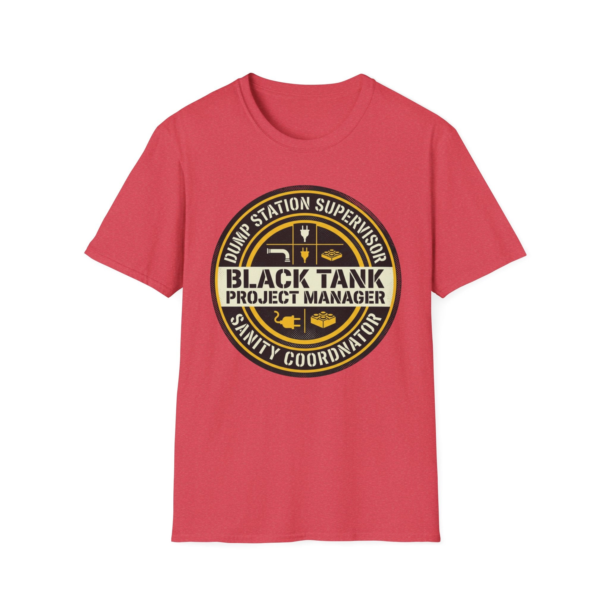Dump Station Supervisor - Black Tank Project Manager - Sanity Coordinator T-Shirt