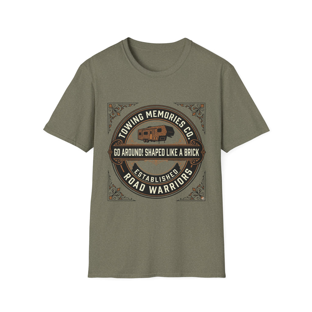 Go Around Shaped Like A Brick T-Shirt