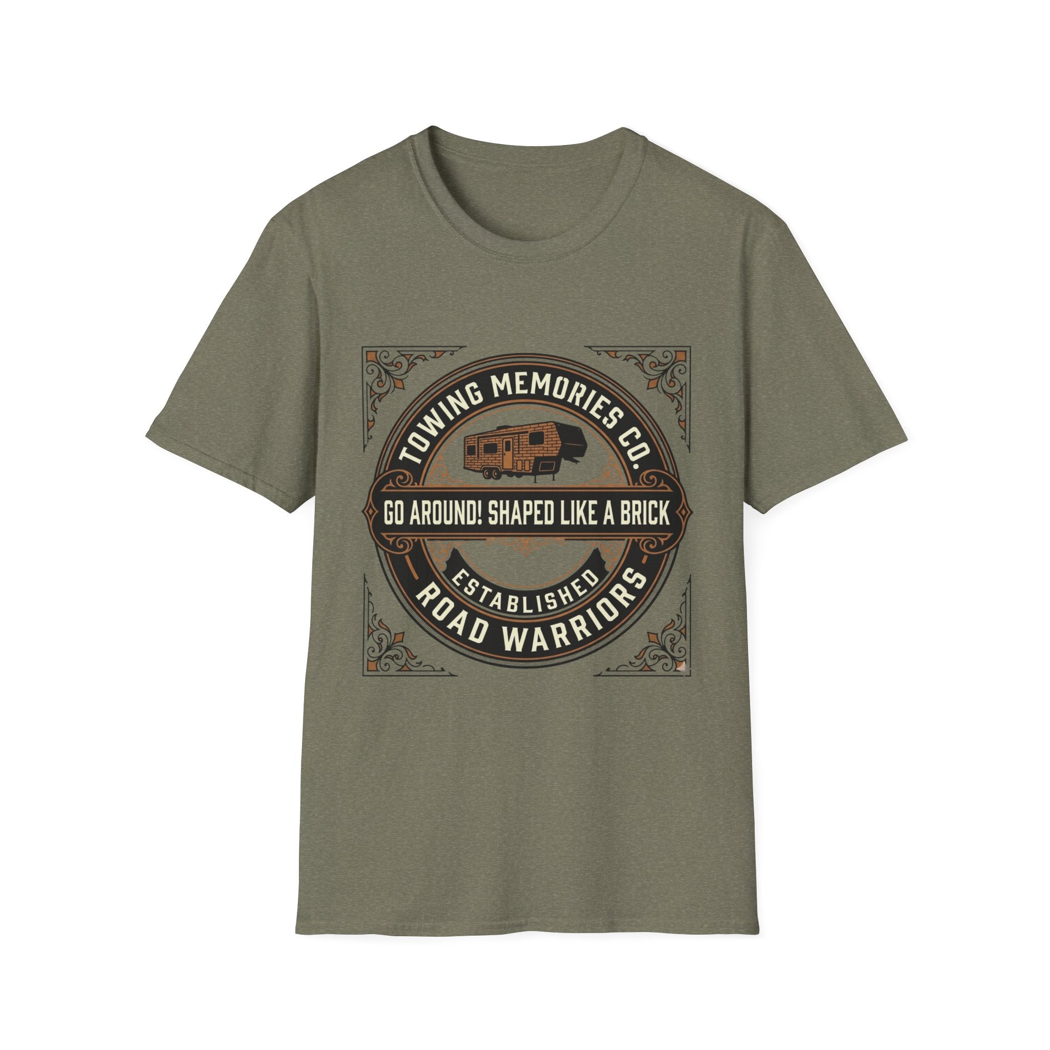 Go Around Shaped Like A Brick T-Shirt