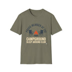 Proud Member Of The Campground Sleep Around Club T-Shirt