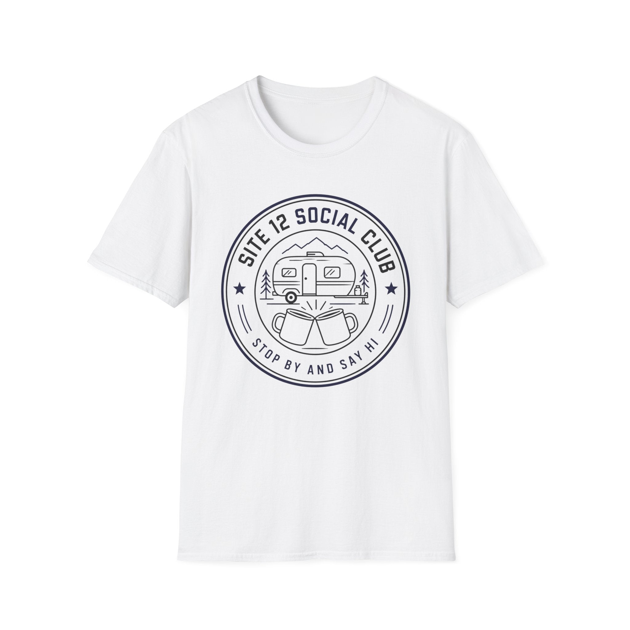 Site 12 Social Club - Stop By And Say Hi T-Shirt