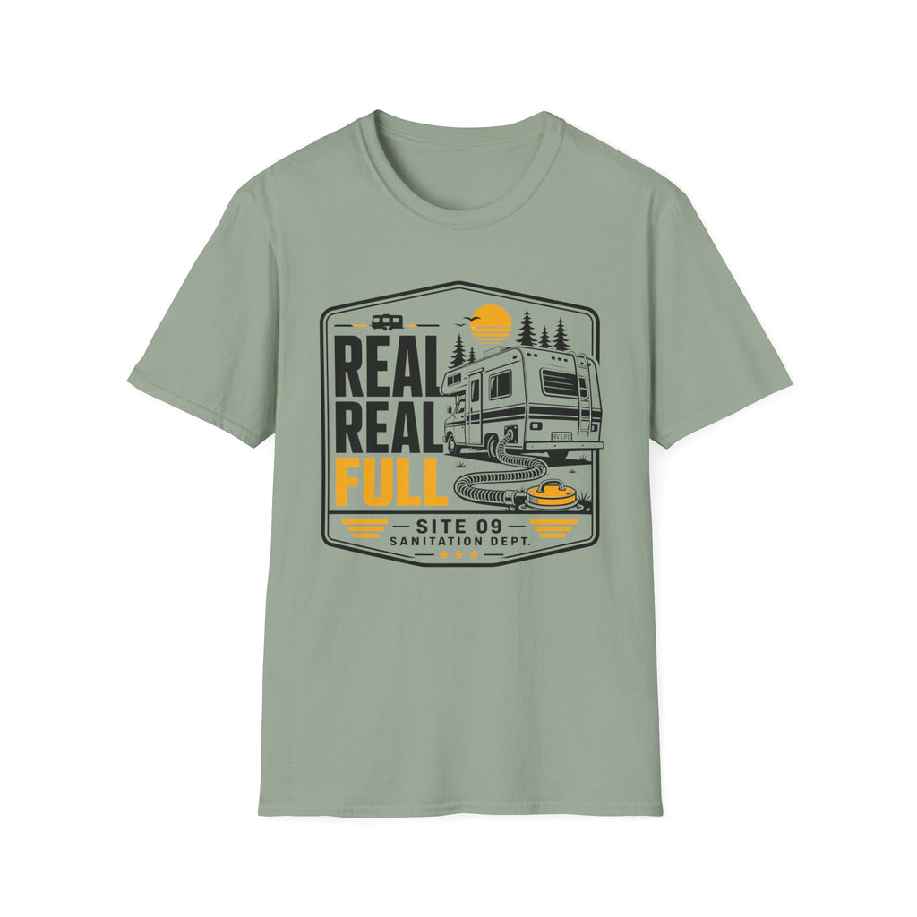 Real Real Full - Site 09 Sanitation Dept T-Shirt